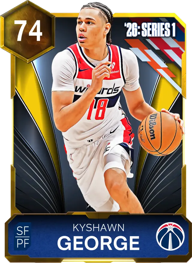 (GOLD) Kyshawn George (74 OVR)