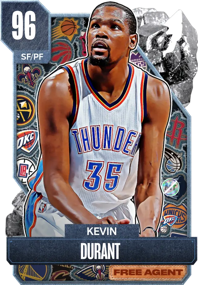 (FREEAGENT) Kevin Durant (96 OVR)