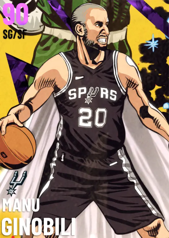 90 Manu Ginobili | Golden Age