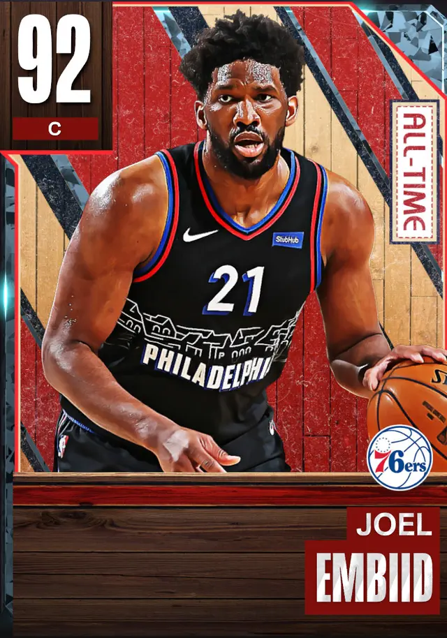 (DIAMOND) Joel Embiid (92 OVR)