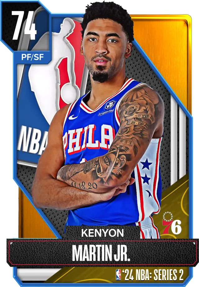 (GOLD) Kenyon Martin Jr. (74 OVR)