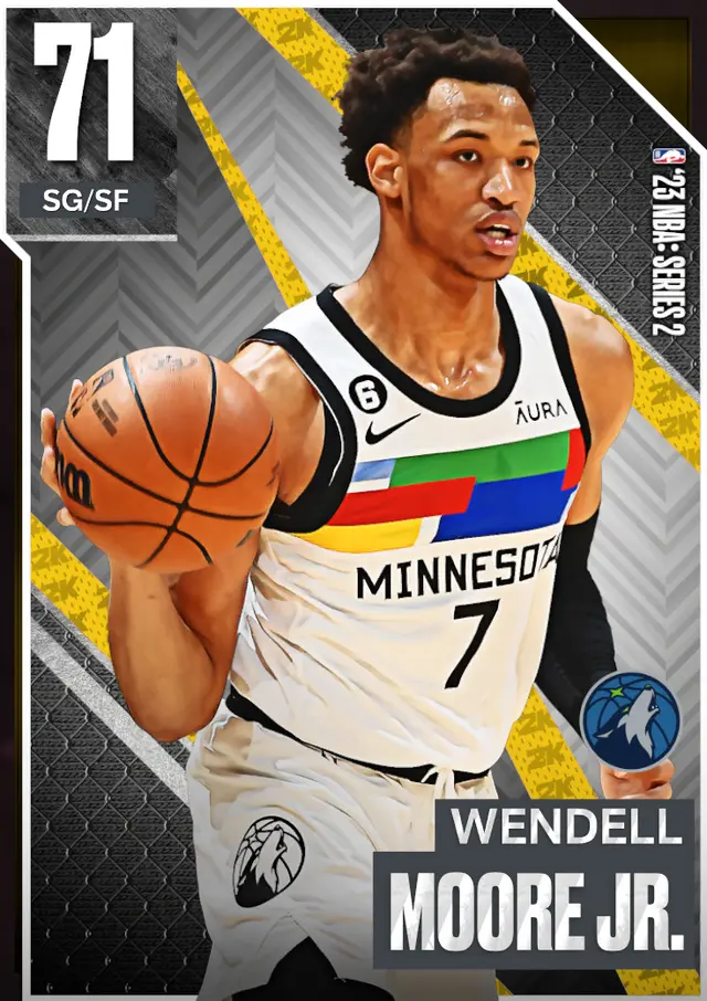 (GOLD) Wendell Moore Jr. (71 OVR)
