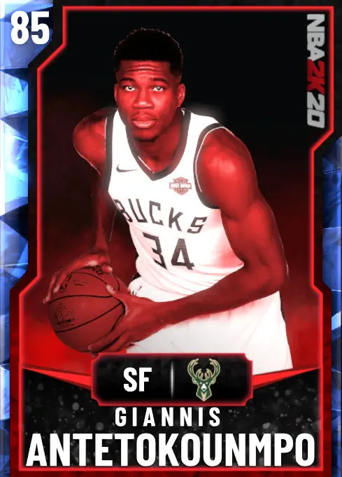 (SAPPHIRE) Giannis Antetokounmpo (85 OVR)