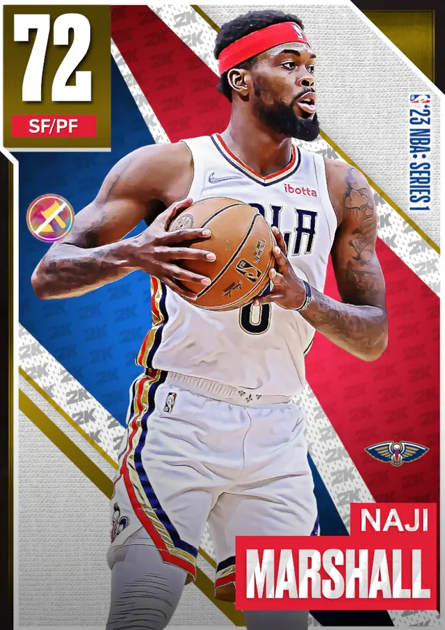 (GOLD) Naji Marshall (72 OVR)
