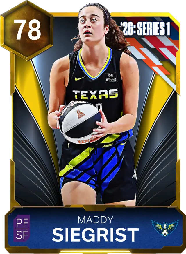 (GOLD) Maddy Siegrist (78 OVR)