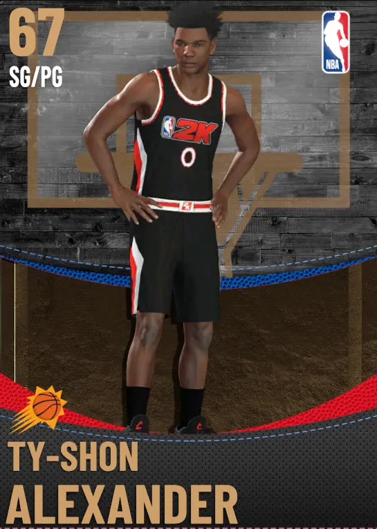(BRONZE) Ty-Shon Alexander (67 OVR)