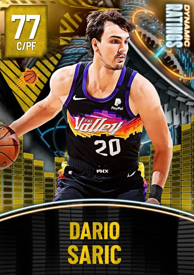 (GOLD) Dario Saric (77 OVR)