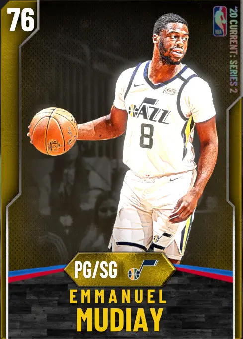 (GOLD) Emmanuel Mudiay (76 OVR)