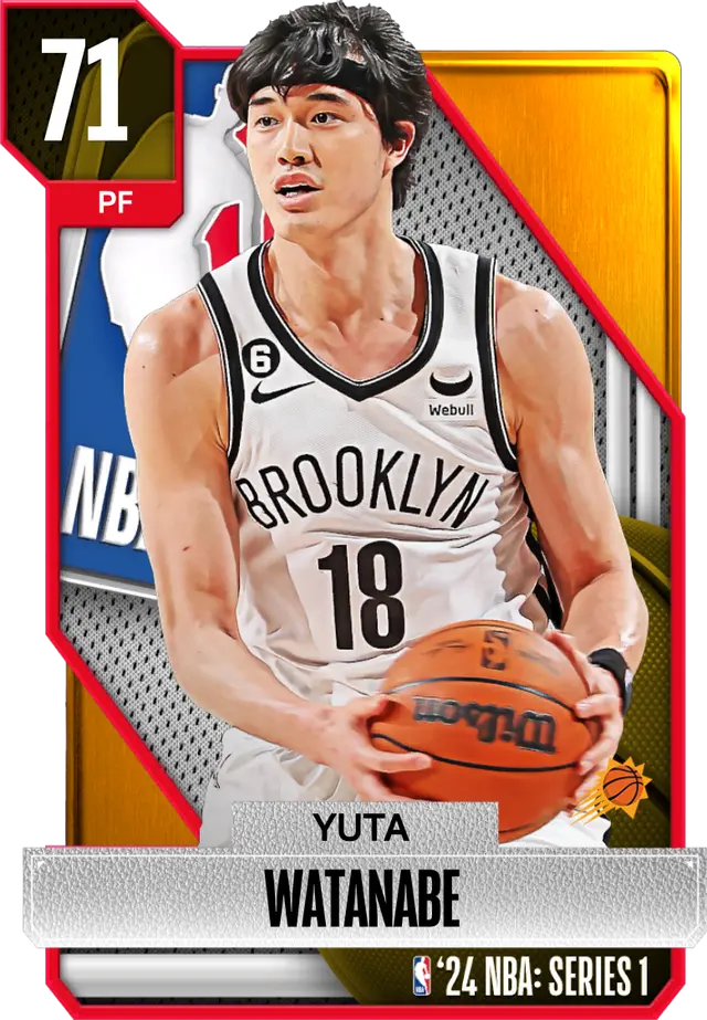 (GOLD) Yuta Watanabe (71 OVR)