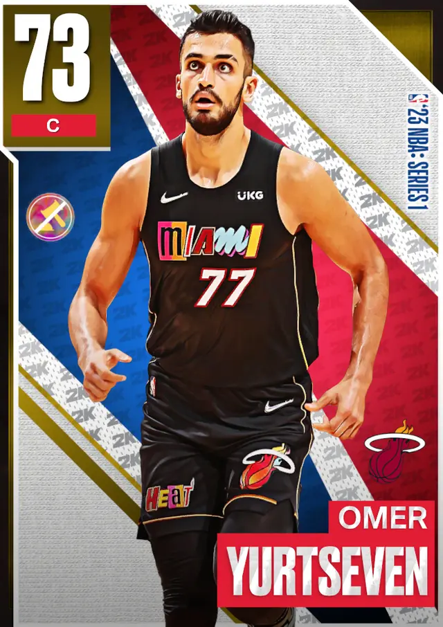 (GOLD) Omer Yurtseven (73 OVR)