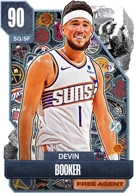 NBA 2K24 | 2KDB Free Agent Devin Booker (90) Complete Stats