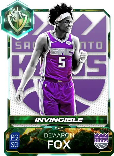 (INVINCIBLE) De'Aaron Fox (99 OVR)
