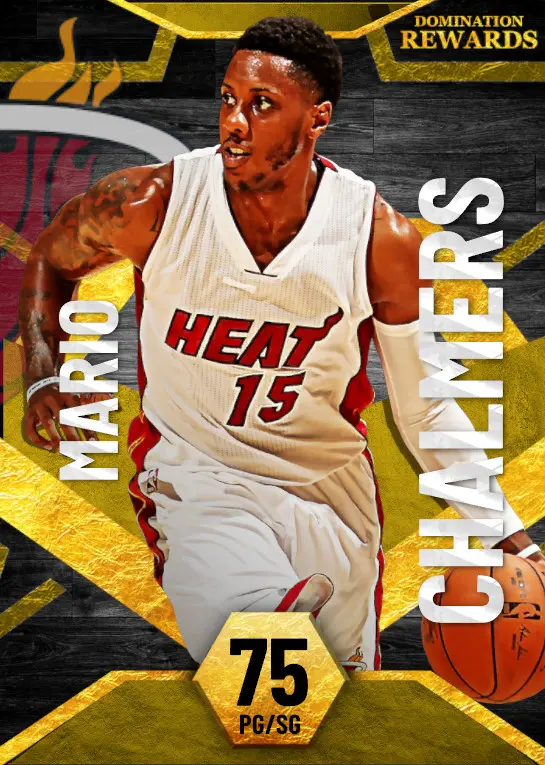(GOLD) Mario Chalmers (75 OVR)