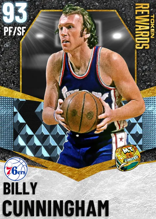 (DIAMOND) Billy Cunningham (93 OVR)
