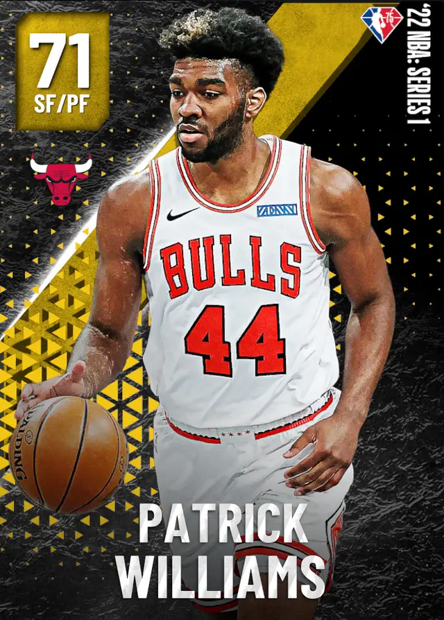 (GOLD) Patrick Williams (71 OVR)