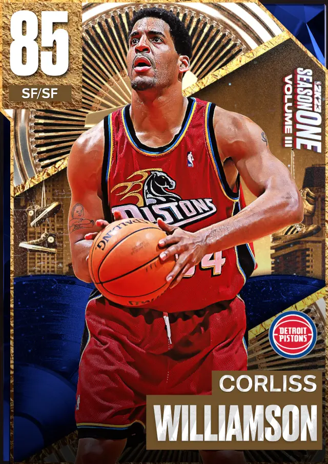 (SAPPHIRE) Corliss Williamson (85 OVR)