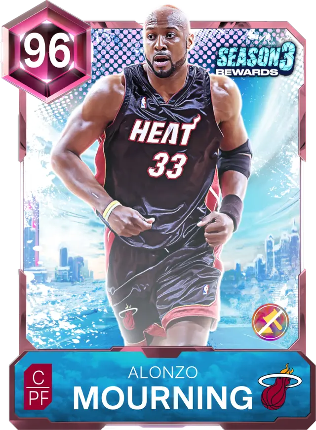 (PD) Alonzo Mourning (96 OVR)