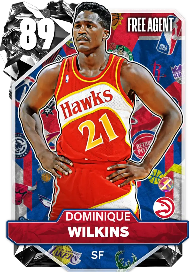 (FREEAGENT) Dominique Wilkins (89 OVR)