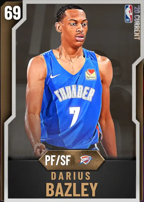 (BRONZE) Darius Bazley (69 OVR)