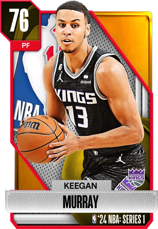 (GOLD) Keegan Murray (76 OVR)