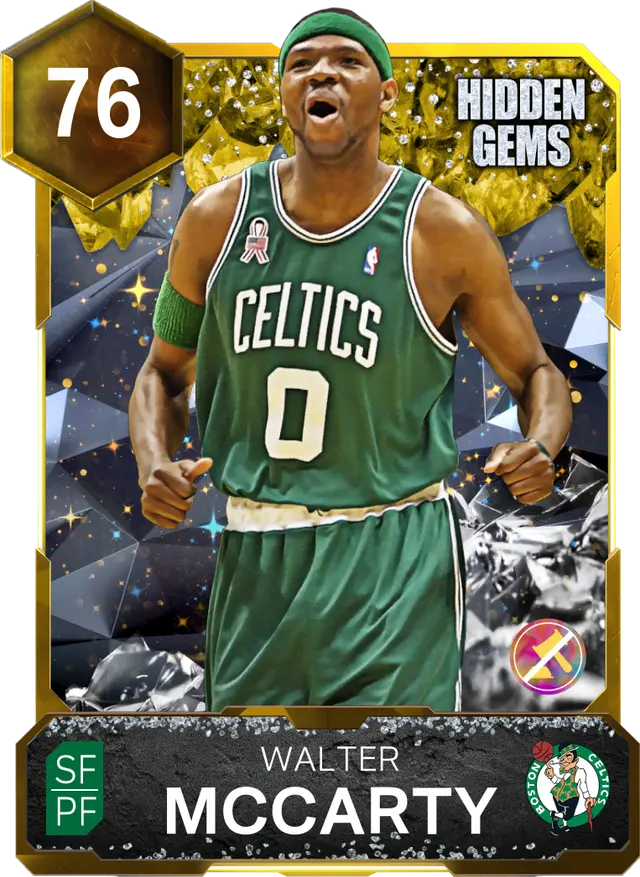 (GOLD) Walter McCarty (76 OVR)