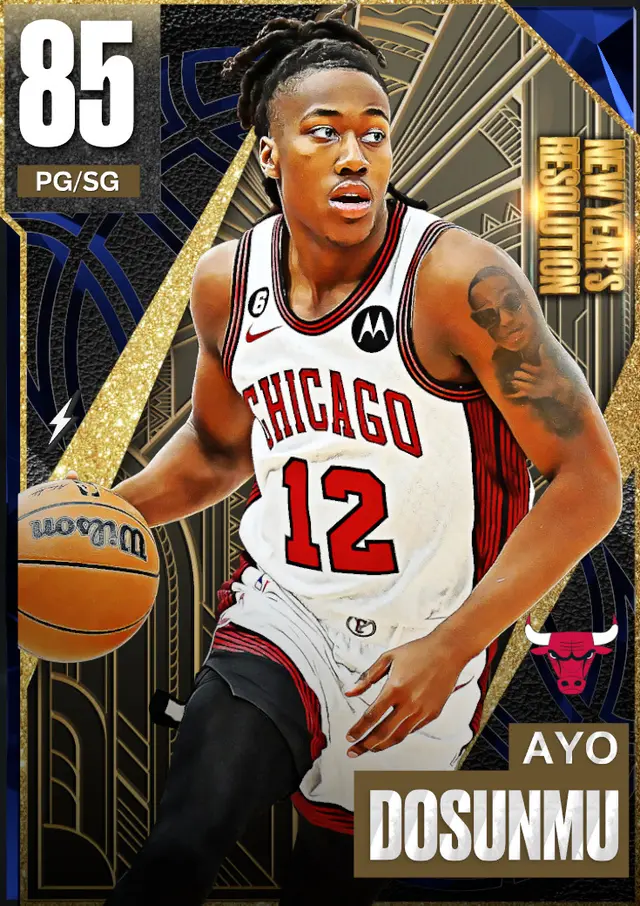 (SAPPHIRE) Ayo Dosunmu (85 OVR)