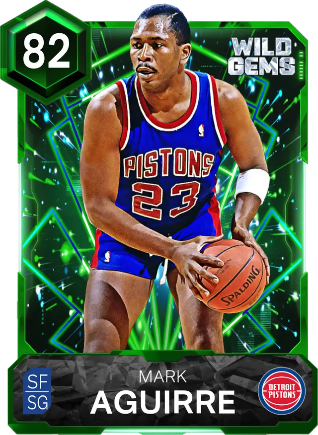 (EMERALD) Mark Aguirre (82 OVR)