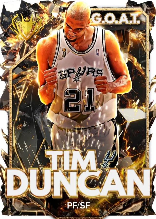 (GOAT) Tim Duncan (99 OVR)
