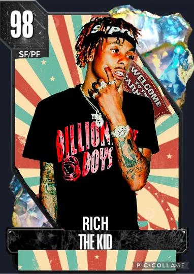 Rich The Kid Carnival card (check rest of set)