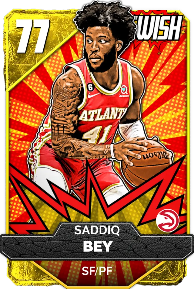 (GOLD) Saddiq Bey (77 OVR)