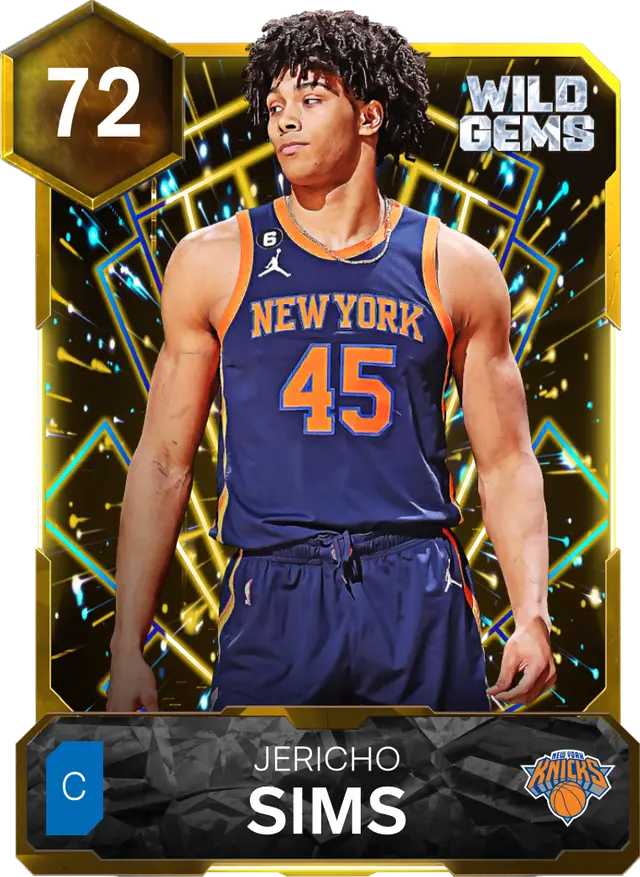 (GOLD) Jericho Sims (72 OVR)
