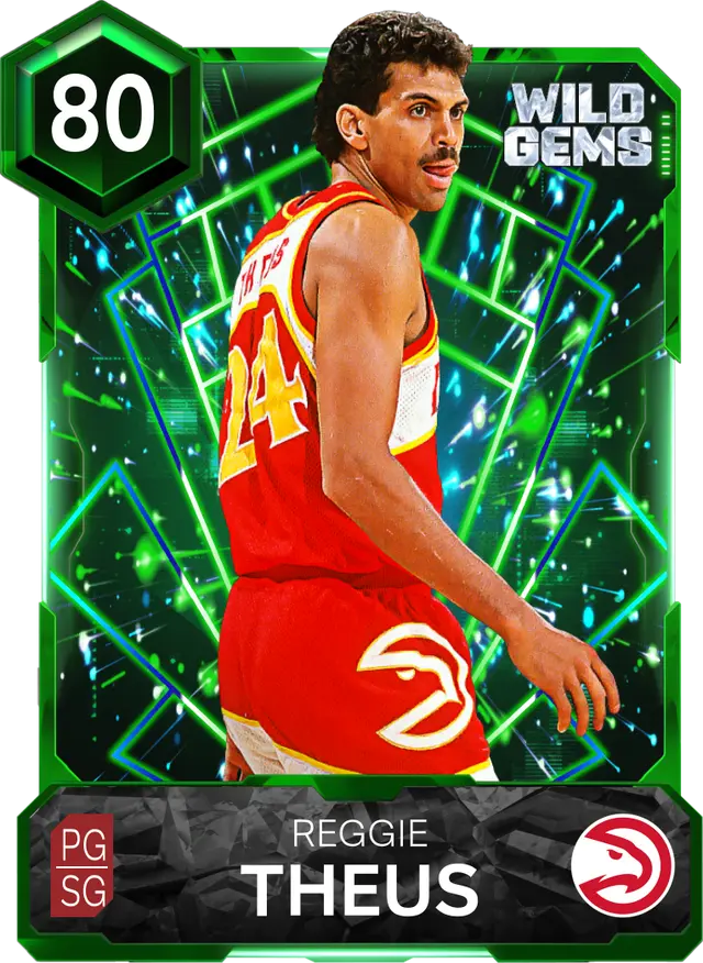 (EMERALD) Reggie Theus (80 OVR)