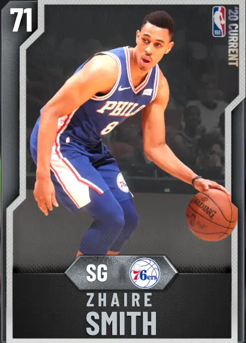 (SILVER) Zhaire Smith (71 OVR)