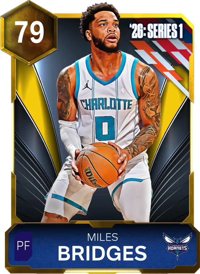 (GOLD) Miles Bridges (79 OVR)