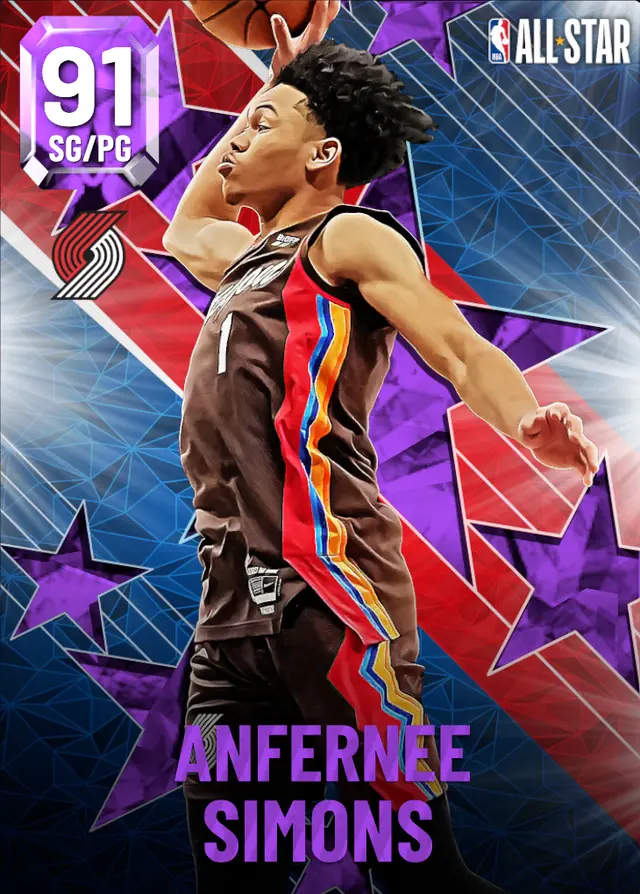 (AMETHYST) Anfernee Simons (91 OVR)