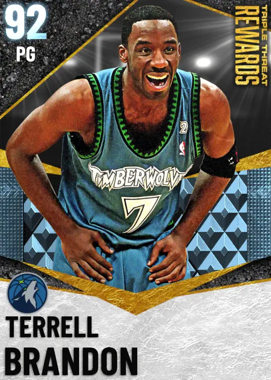 (DIAMOND) Terrell Brandon (92 OVR)