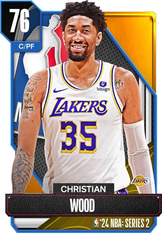 (GOLD) Christian Wood (76 OVR)