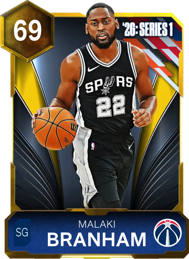 (GOLD) Malaki Branham (69 OVR)
