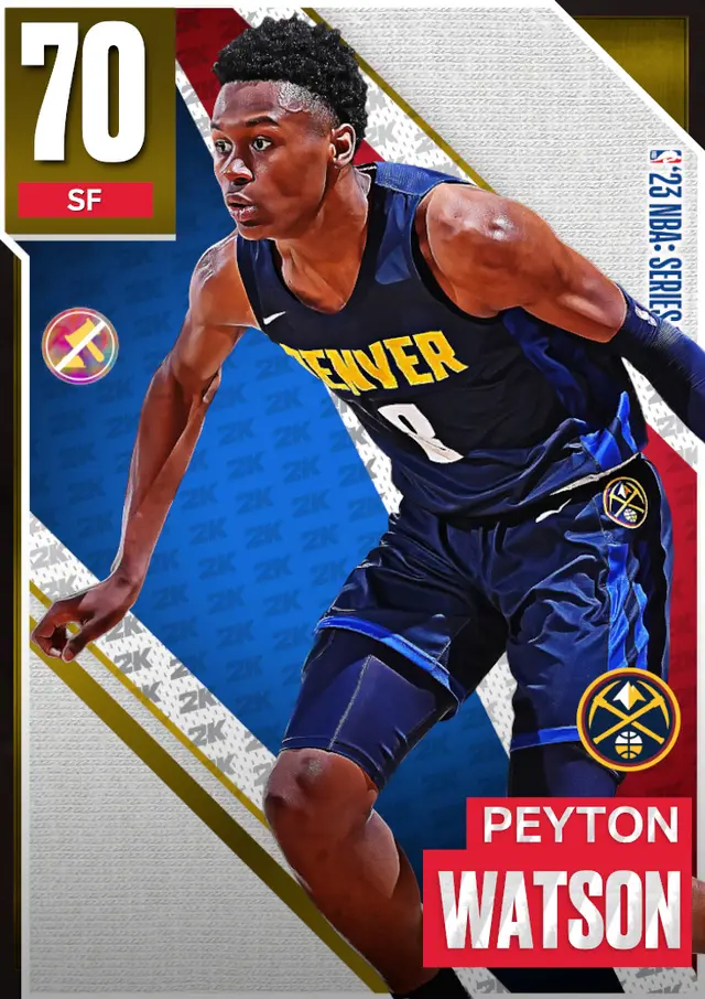 (GOLD) Peyton Watson (70 OVR)