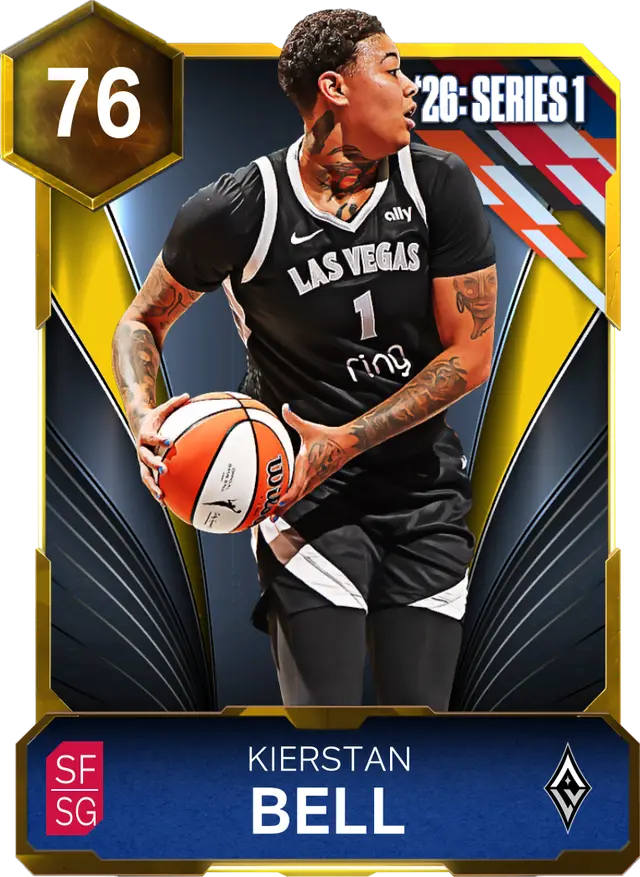 (GOLD) Kierstan Bell (76 OVR)