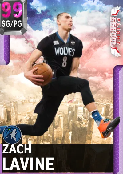 Flight School Zach Lavine (The photo looks a little funny)