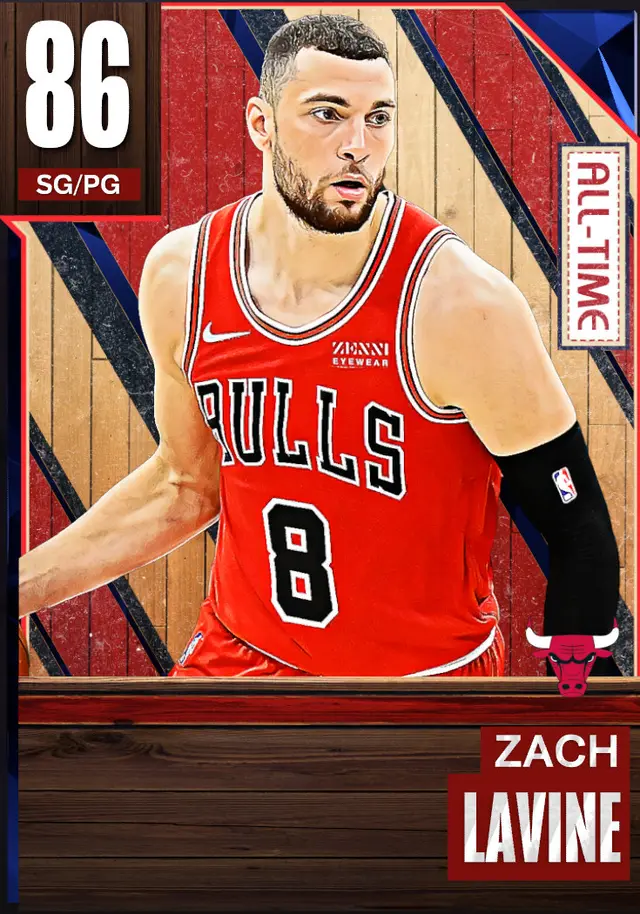 (SAPPHIRE) Zach LaVine (86 OVR)