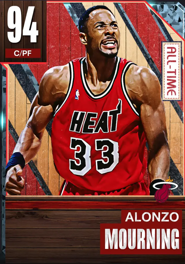 (DIAMOND) Alonzo Mourning (94 OVR)
