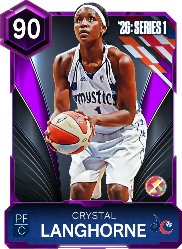 (AMETHYST) Crystal Langhorne (90 OVR)