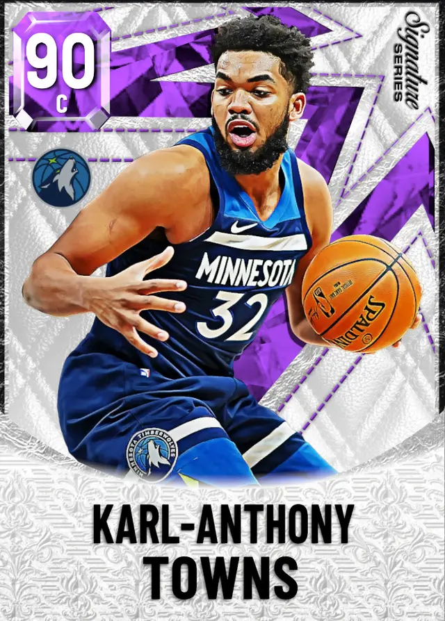 (AMETHYST) Karl-Anthony Towns (90 OVR)