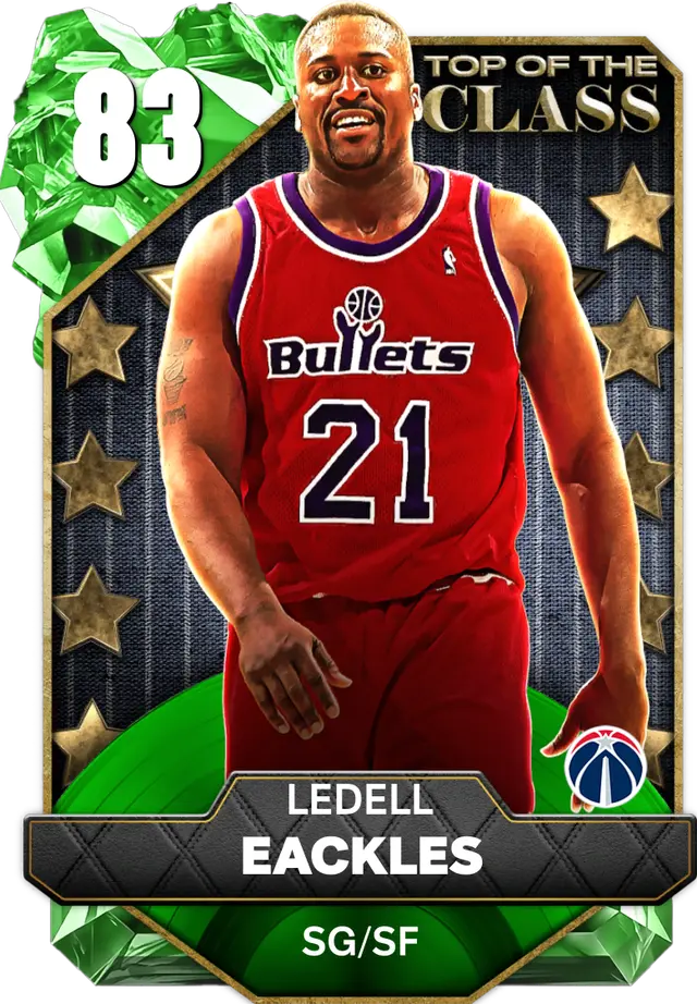 (EMERALD) Ledell Eackles (83 OVR)