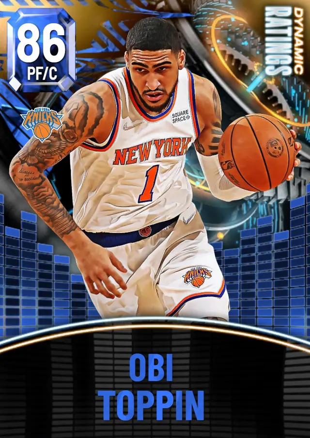 (SAPPHIRE) Obi Toppin (86 OVR)