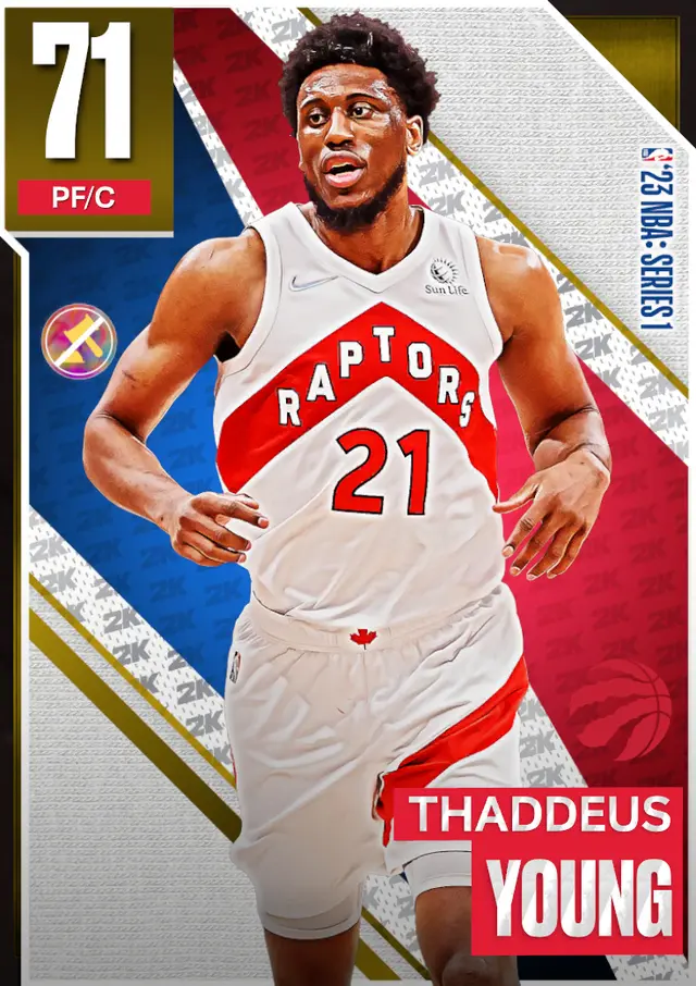 (GOLD) Thaddeus Young (71 OVR)