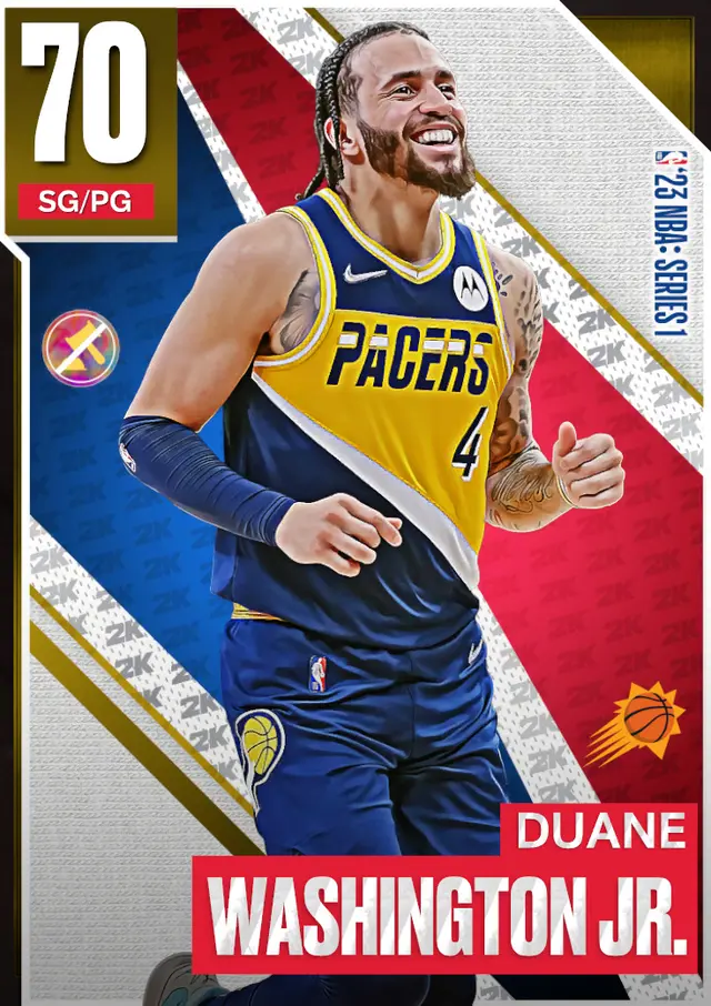 (GOLD) Duane Washington Jr. (70 OVR)