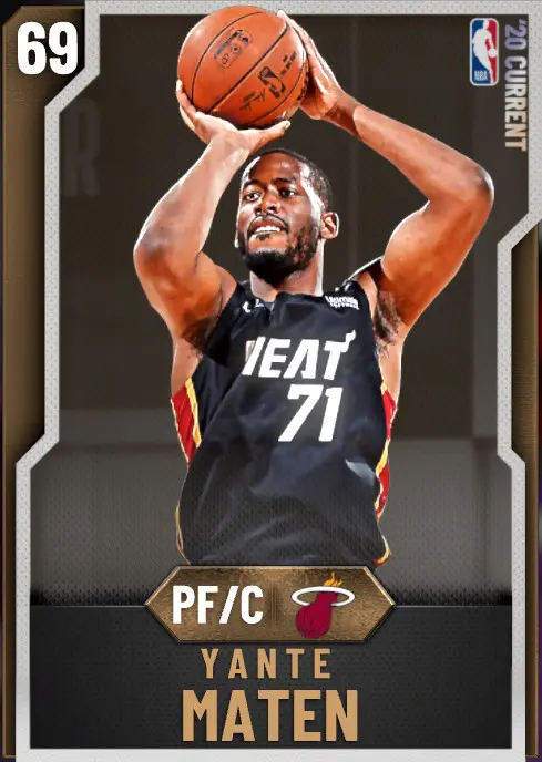 (BRONZE) Yante Maten (69 OVR)